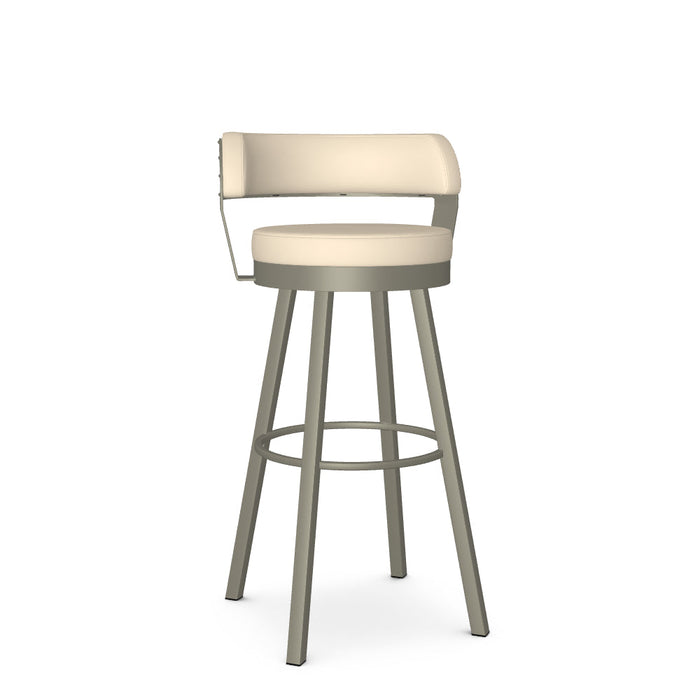 Russell Swivel Spectator Stool -Upholstered
