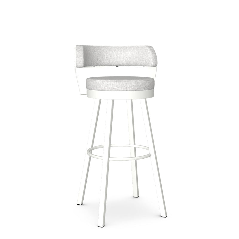 Russell Swivel Spectator Stool -Upholstered
