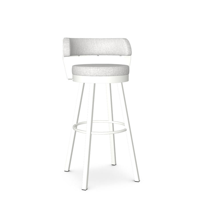 Russell Swivel Spectator Stool -Upholstered