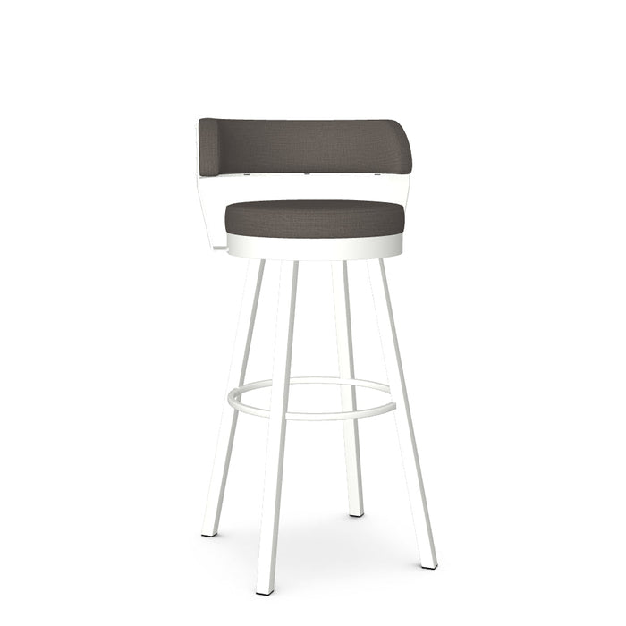 Russell Swivel Spectator Stool -Upholstered