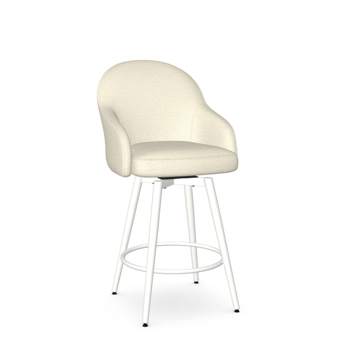 Weston Swivel Counter Stool -Upholstered