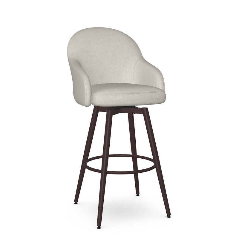 Weston Swivel Bar Stool -Upholstered
