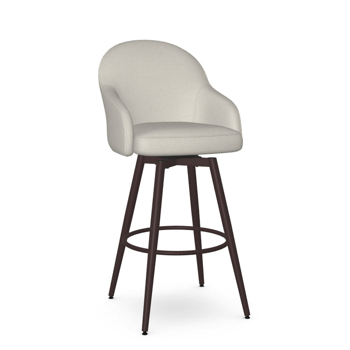 Weston Swivel Bar Stool -Upholstered