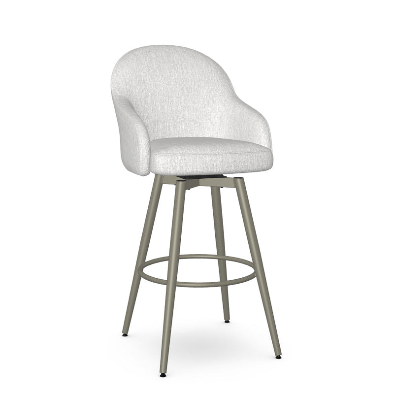 Weston Swivel Bar Stool -Upholstered
