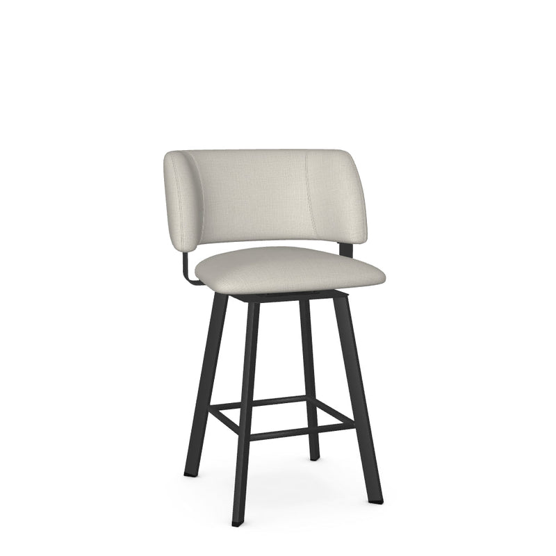 Easton Swivel Counter Stool -Upholstered