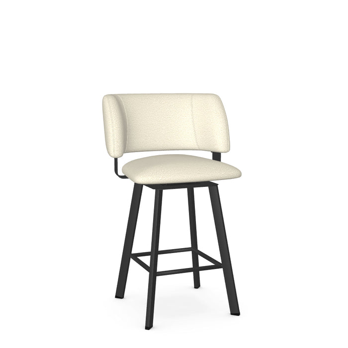 Easton Swivel Counter Stool -Upholstered
