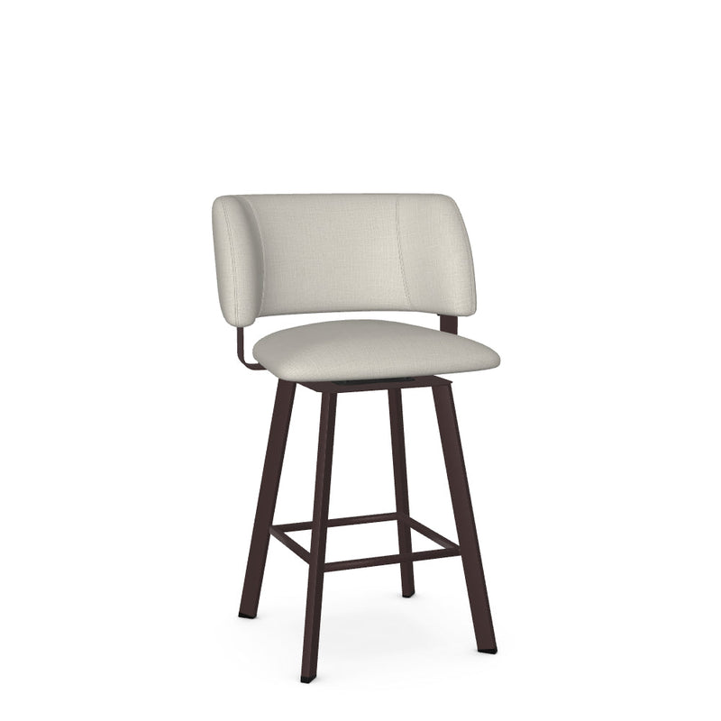 Easton Swivel Counter Stool -Upholstered