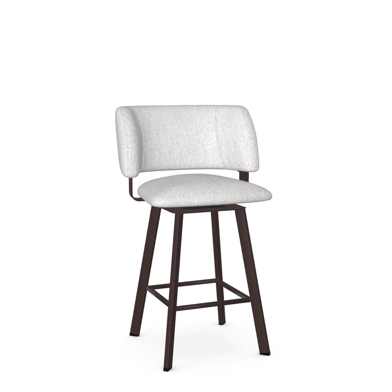 Easton Swivel Counter Stool -Upholstered