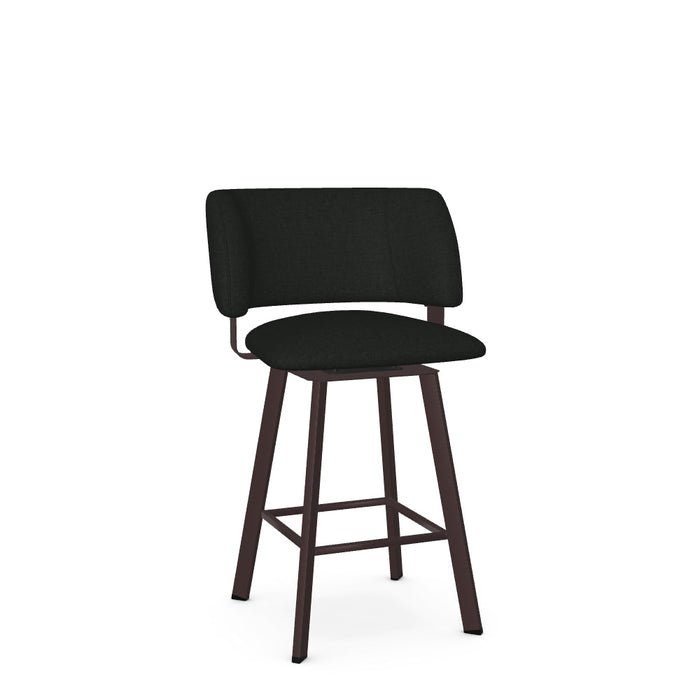 Easton Swivel Counter Stool -Upholstered
