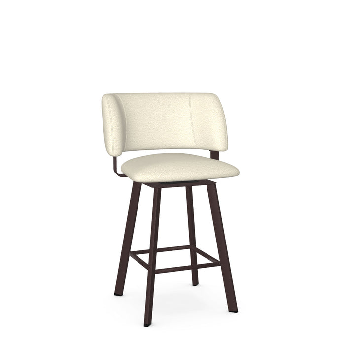 Easton Swivel Counter Stool -Upholstered