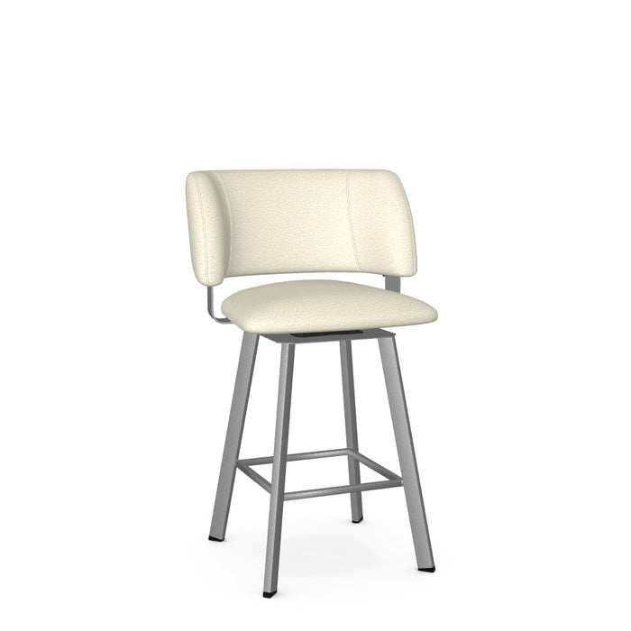 Easton Swivel Counter Stool -Upholstered