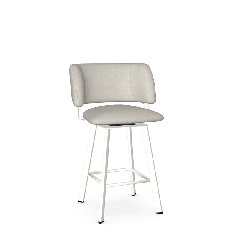 Easton Swivel Counter Stool -Upholstered