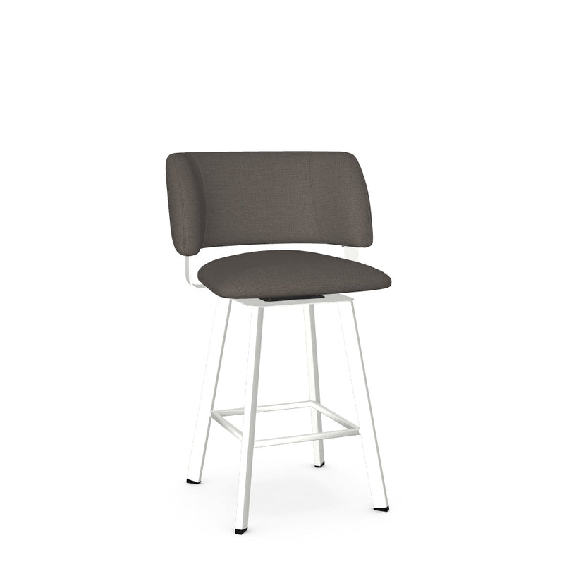 Easton Swivel Counter Stool -Upholstered
