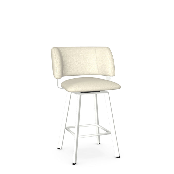 Easton Swivel Counter Stool -Upholstered