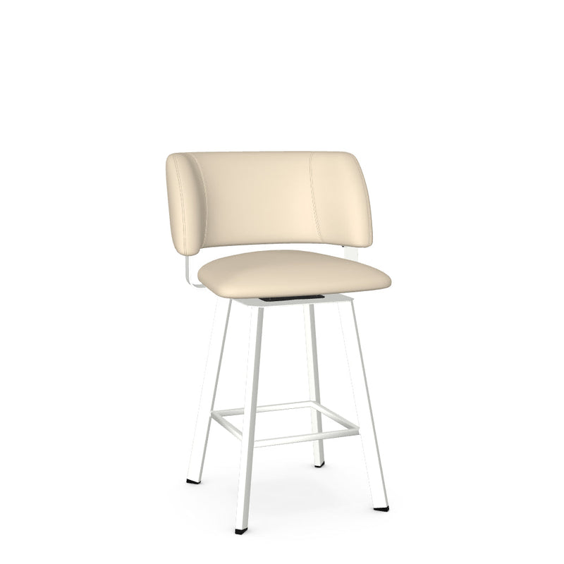 Easton Swivel Counter Stool -Upholstered