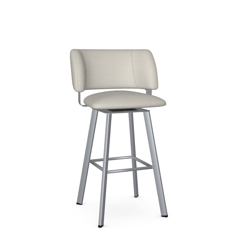 Easton Swivel Bar Stool -Upholstered