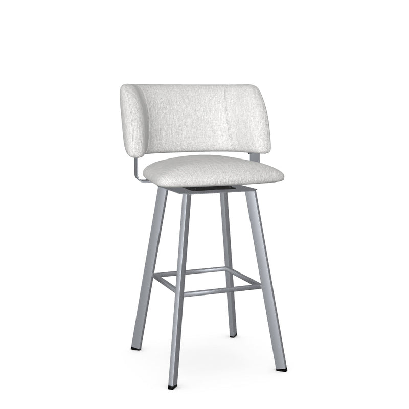 Easton Swivel Bar Stool -Upholstered