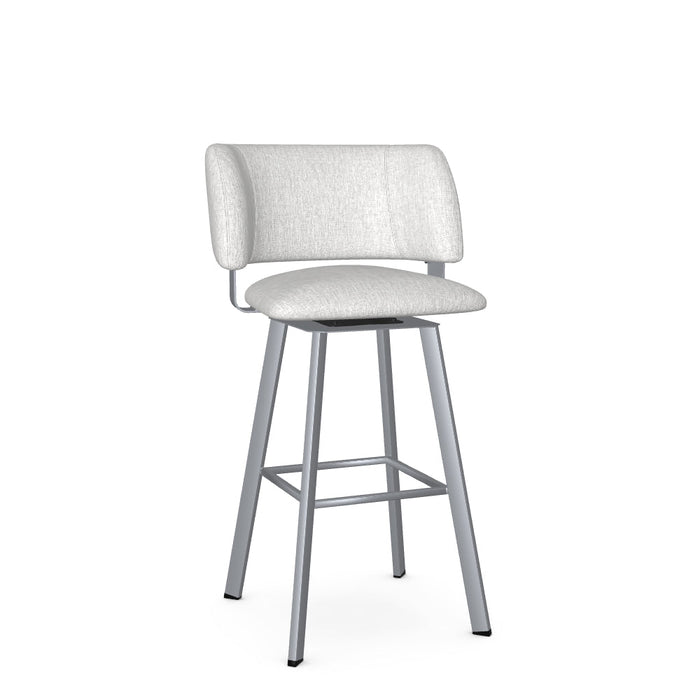 Easton Swivel Bar Stool -Upholstered