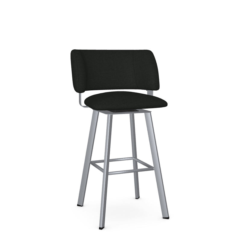 Easton Swivel Bar Stool -Upholstered