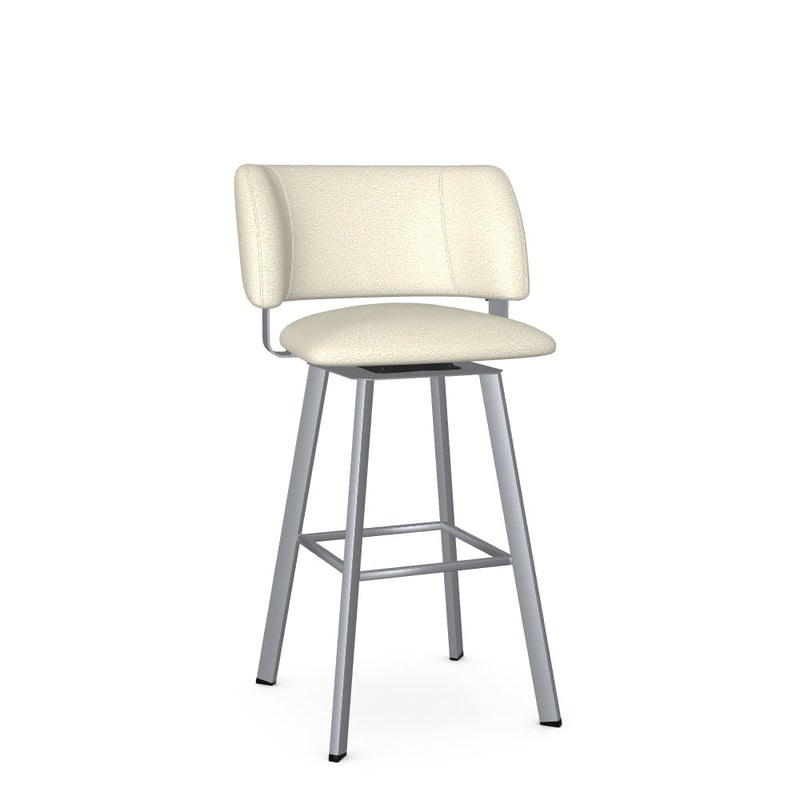 Easton Swivel Bar Stool -Upholstered