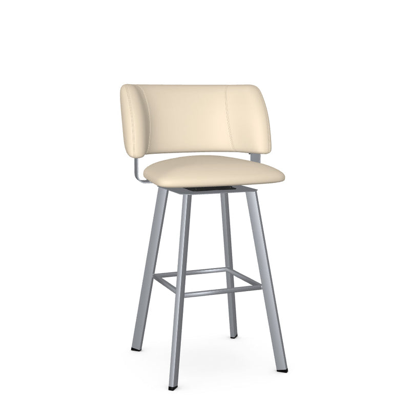 Easton Swivel Bar Stool -Upholstered