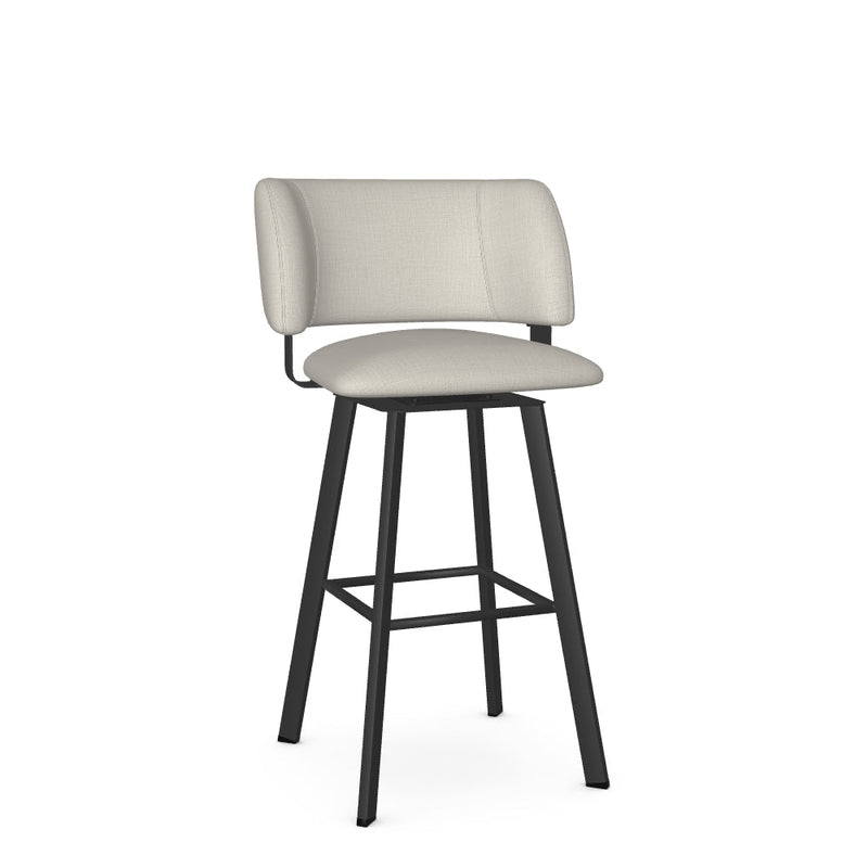 Easton Swivel Bar Stool -Upholstered