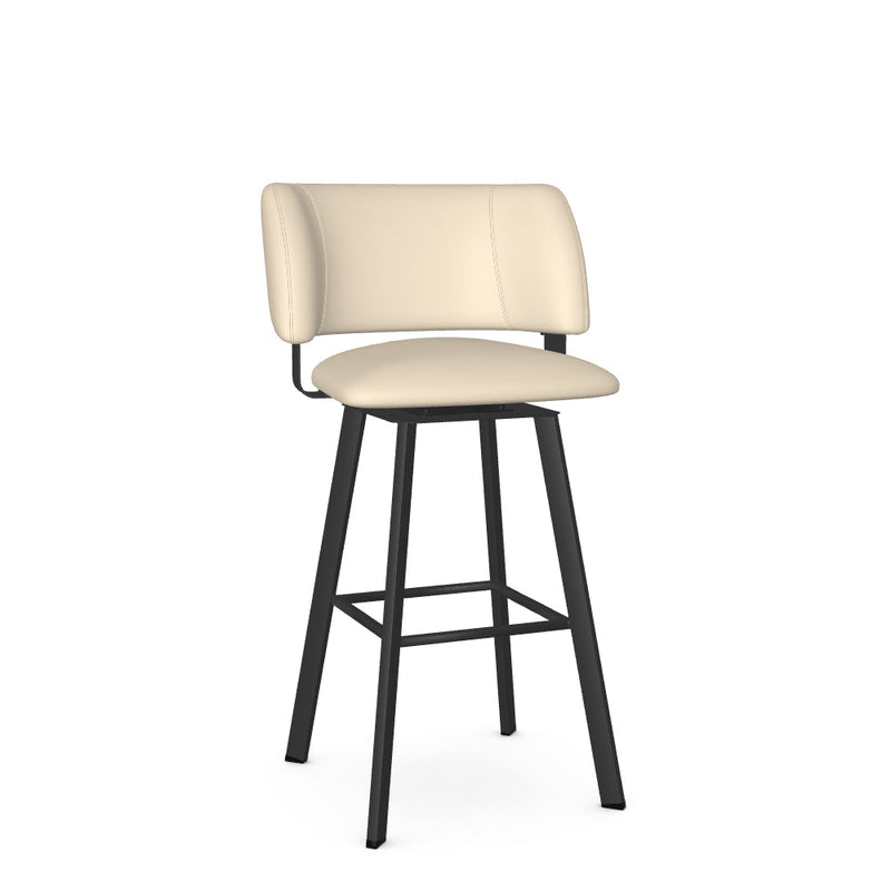 Easton Swivel Bar Stool -Upholstered
