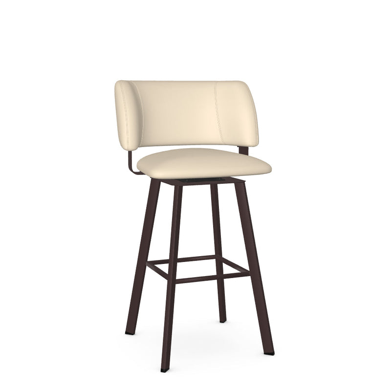 Easton Swivel Bar Stool -Upholstered