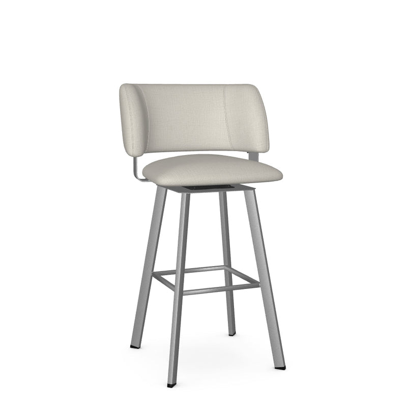 Easton Swivel Bar Stool -Upholstered