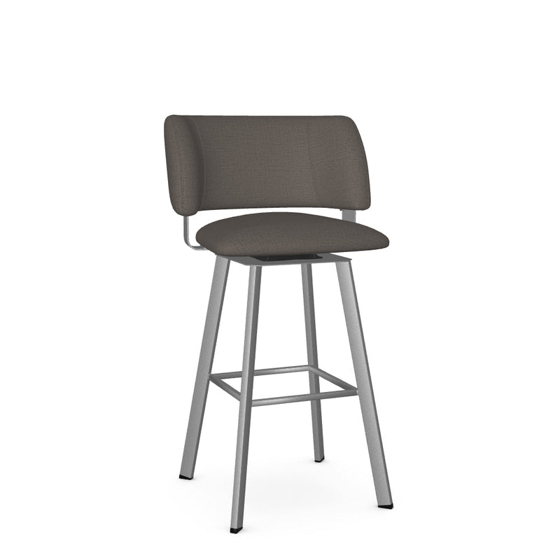 Easton Swivel Bar Stool -Upholstered