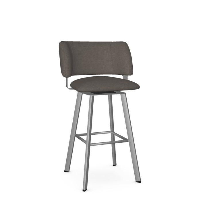 Easton Swivel Bar Stool -Upholstered