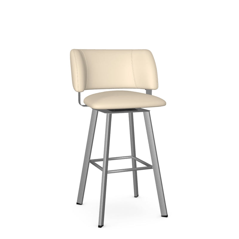 Easton Swivel Bar Stool -Upholstered