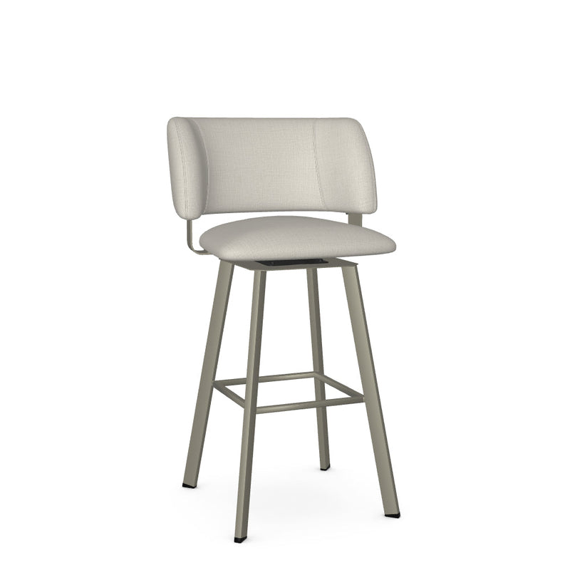 Easton Swivel Bar Stool -Upholstered