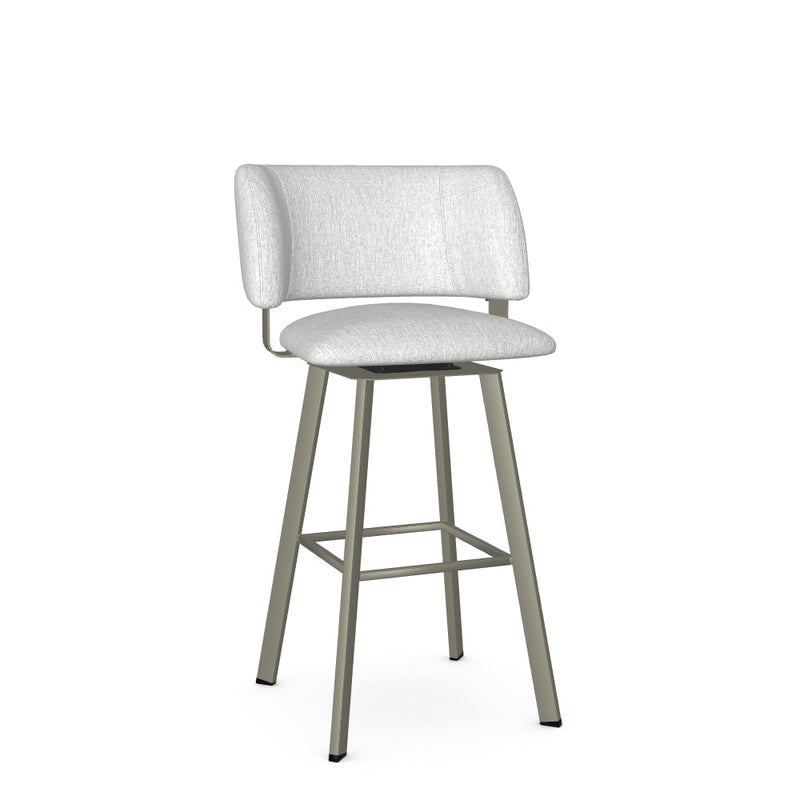 Easton Swivel Bar Stool -Upholstered
