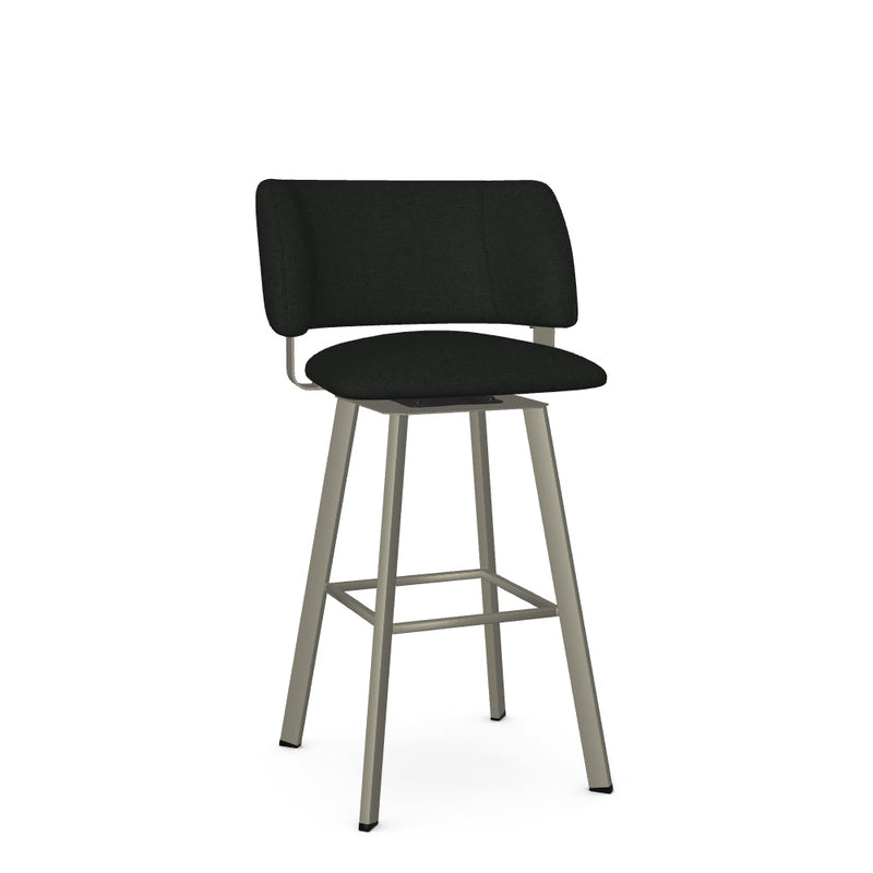 Easton Swivel Bar Stool -Upholstered
