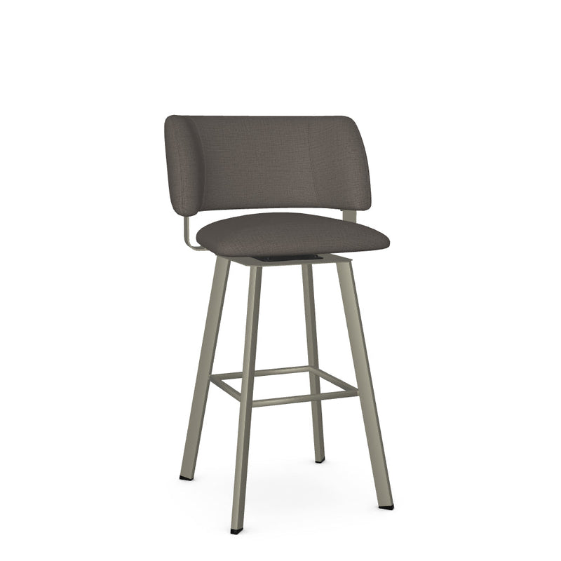 Easton Swivel Bar Stool -Upholstered