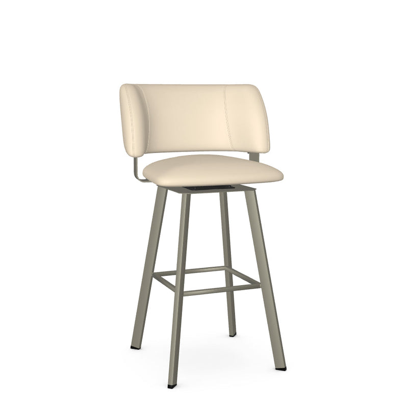 Easton Swivel Bar Stool -Upholstered