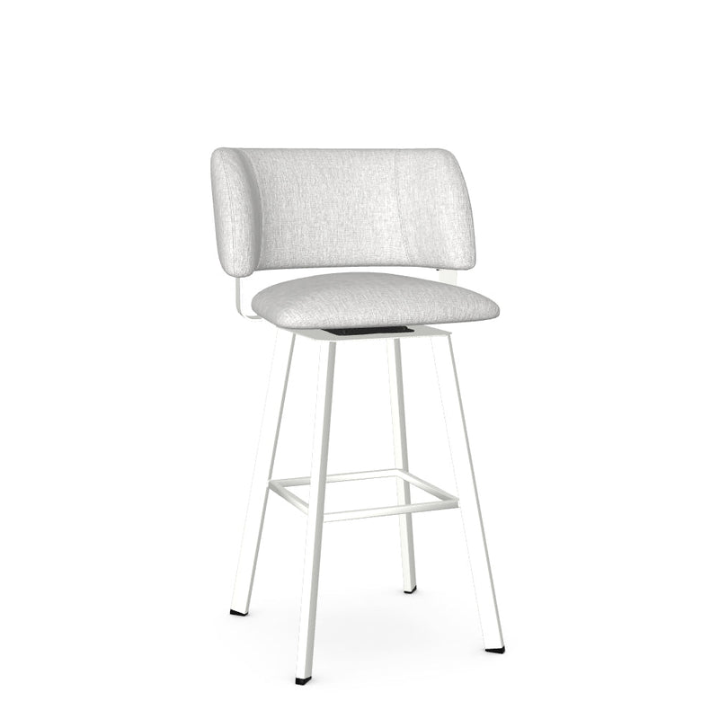 Easton Swivel Bar Stool -Upholstered