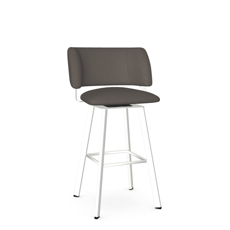 Easton Swivel Bar Stool -Upholstered