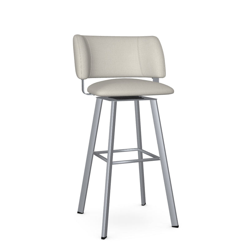 Easton Swivel Spectator Stool -Upholstered