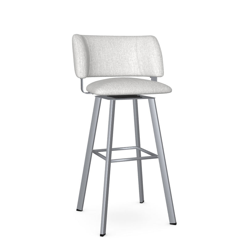 Easton Swivel Spectator Stool -Upholstered
