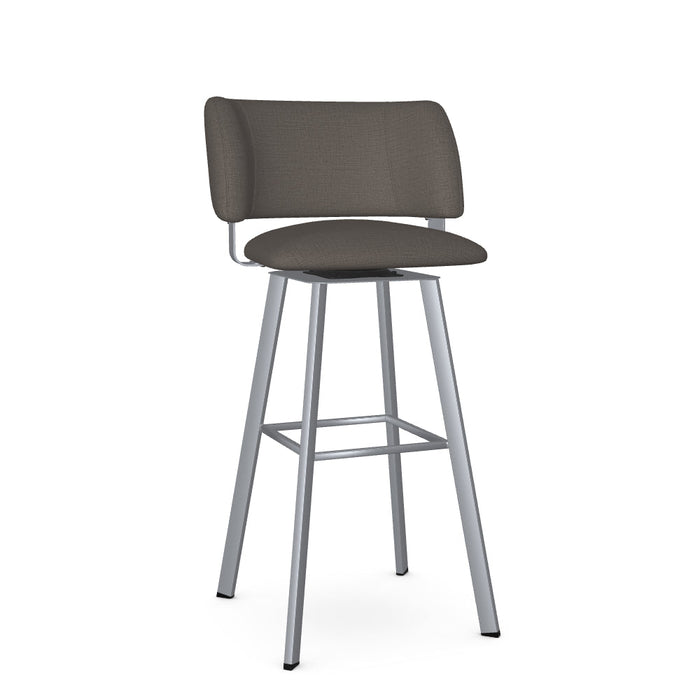 Easton Swivel Spectator Stool -Upholstered