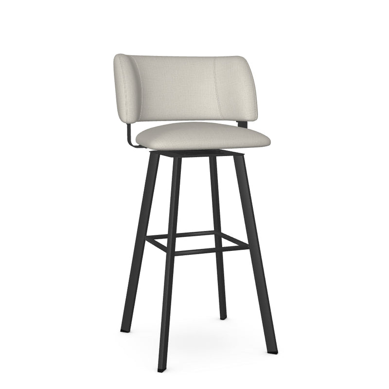 Easton Swivel Spectator Stool -Upholstered