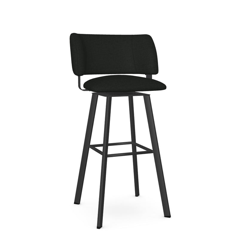 Easton Swivel Spectator Stool -Upholstered