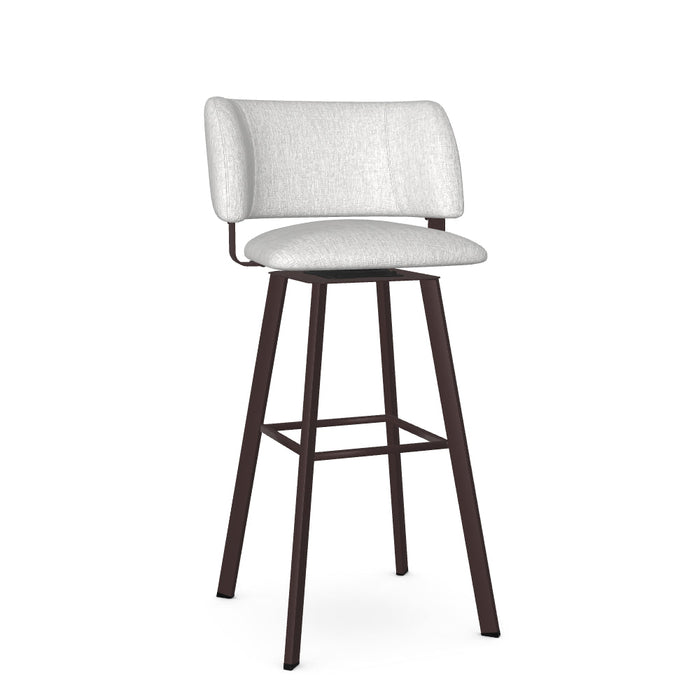 Easton Swivel Spectator Stool -Upholstered