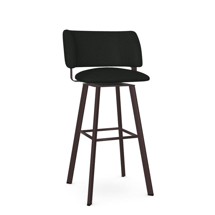 Easton Swivel Spectator Stool -Upholstered
