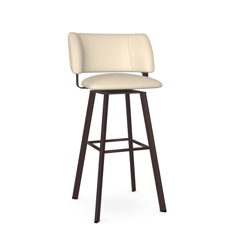 Easton Swivel Spectator Stool -Upholstered