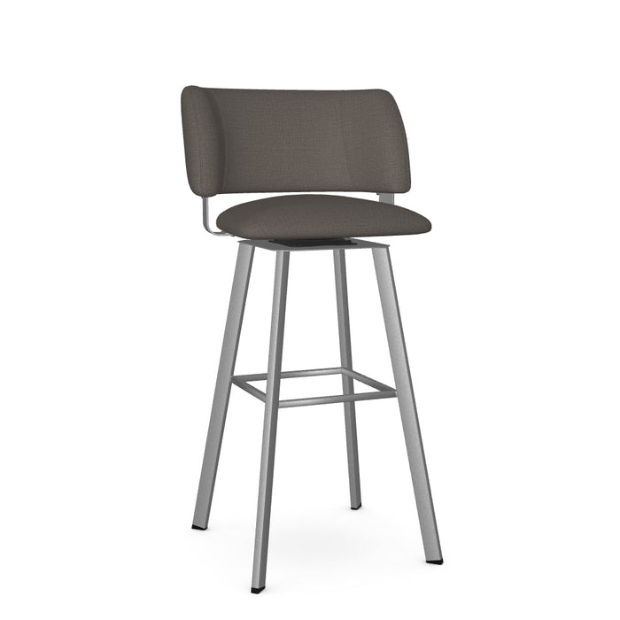 Easton Swivel Spectator Stool -Upholstered