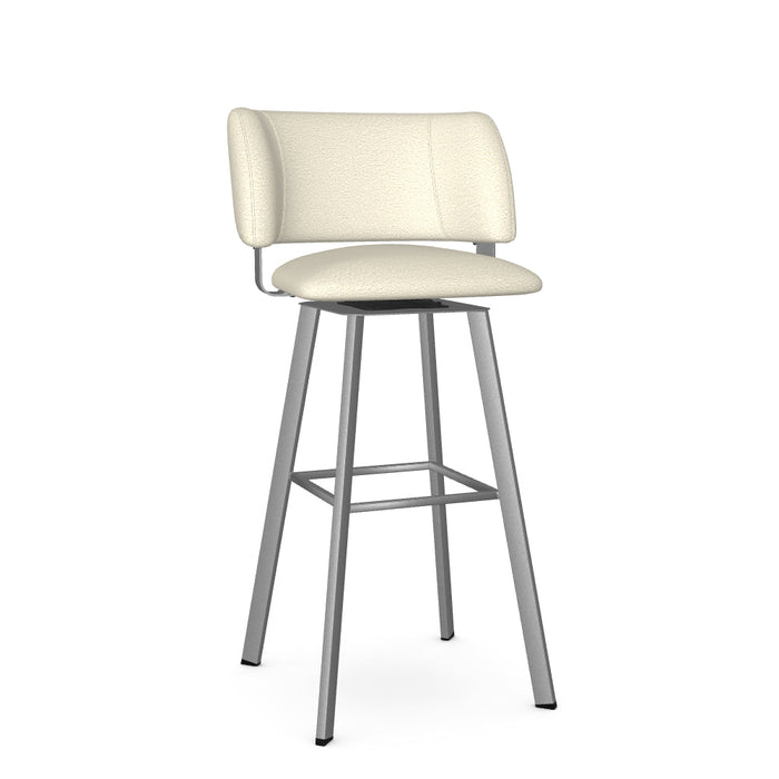 Easton Swivel Spectator Stool -Upholstered