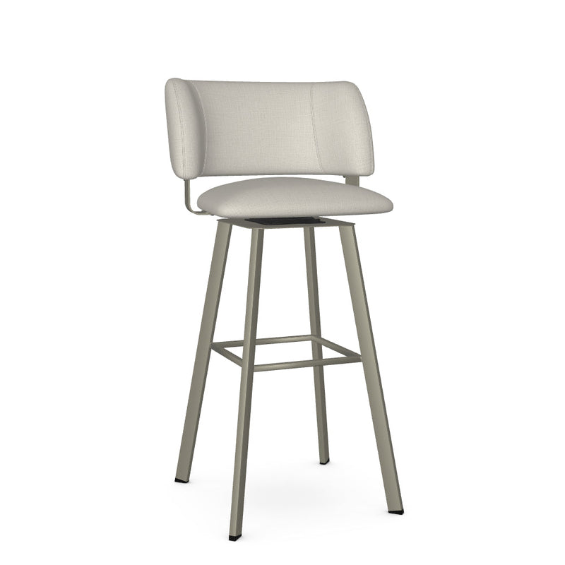 Easton Swivel Spectator Stool -Upholstered